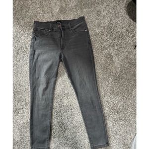 Express gray jeans.  Size 10, skinny mid rise